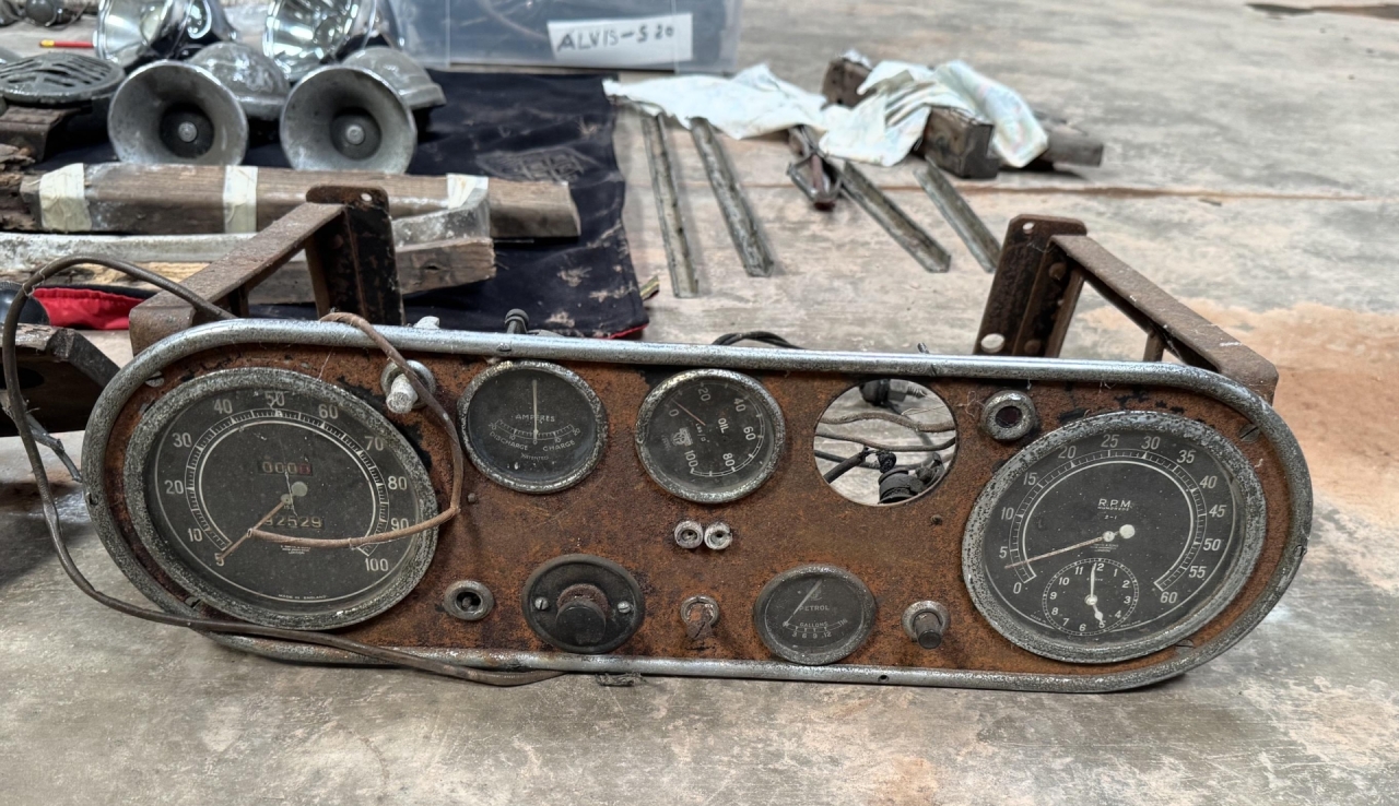 1935 Alvis Speed Twenty VdP 3pos Drophead Coupe Project