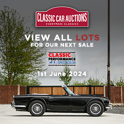 CCA | The Classic And Performance Car Spectacular Sale | 1st June 2024 SQ