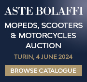 Aste Bolaffi Motorcycle Auction 4th June 2024 180