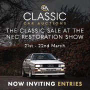 CCA | NEC Classic Car & Restoration Show March 2026 180 (Live Client)