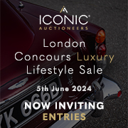 Iconic Auctioneers | London Concours Auction | 5th June 2024 SQ