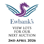Ewbank's Auctions| 2nd April 2026 180 x 180 (Live client)
