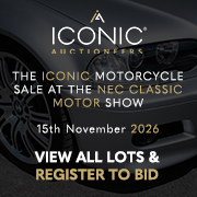 Iconic Motorcycle Sale November 2026 180 x 180 (Live Client)