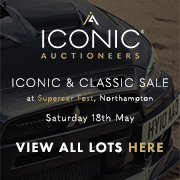 Iconic Auctioneers | Supercar Fest Sale | 18th May 2024 SQ