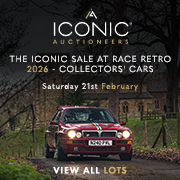  The Iconic Sale at Race Retro Collectors' Cars Feb 2026 180 x 180 ( Live Client)