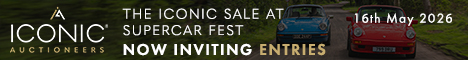 The Iconic Sale at Supercar Fest Saturday 16th May 2026 468 X 60 (Live Client)