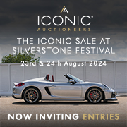 Iconic Auctioneers | Iconic Sale At Silverstone Festival | 23-24th August 2024 SQ