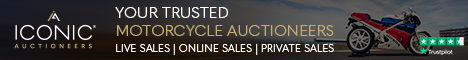 Iconic Auctioneers | Motorcycle Page Header Banner (Live Client)