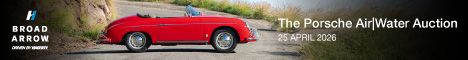 Broad Arrow Auctions | The Porsche Air | Water Auction 25 April 2026