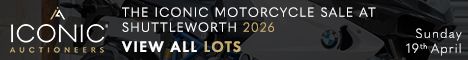 Iconic Auctioneers | The Iconic Motorcycle Sale at Shuttleworth | Sunday 19th April 2026