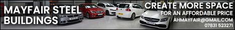 Mayfair Steel Buildings – UK Steel Building Specialists for the Motor Trade