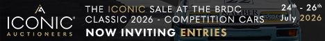 Iconic Auctioneers | The Iconic Sale at the BRDC Classic: Competition Cars | 24 July 2026