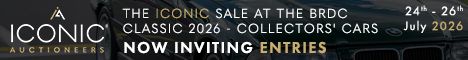 Iconic Auctioneers | The Iconic Sale at the BRDC Classic: Collectors' Cars | 25 July 2026
