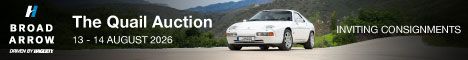 Broad Arrow Auctions | The Quail Auction | 13th-14th August 2026