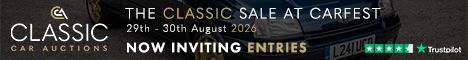 CCA | The Classic Sale at Carfest Show | 29-30 August 2026
